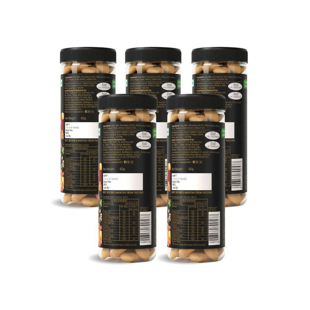 Eatopia Superfoods Oat Puffs - Masala Crunch - Distacart