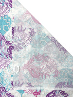 Thumbnail for BOMBAY DYEING Pink & Blue Ethnic Motifs Cotton 110 TC Queen Bedsheet With 2 Pillow Covers - Distacart