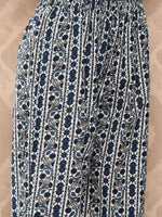 Thumbnail for Kalini Ethnic Motifs Printed Pleated Pure Cotton Kurta with Palazzos & Dupatta - Distacart
