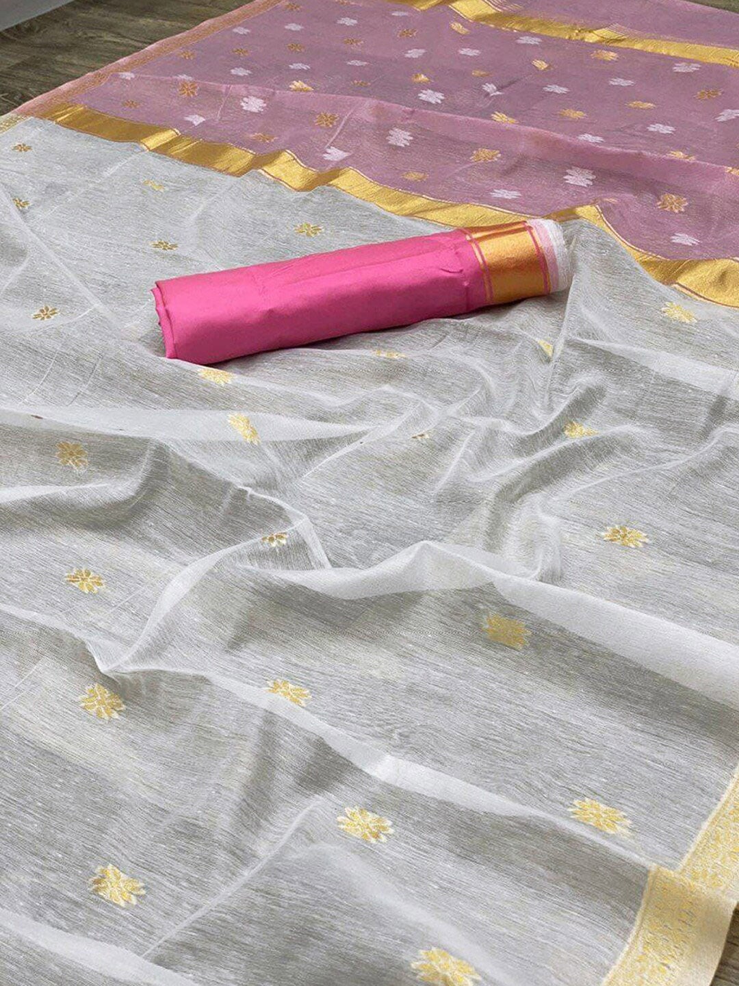 Mitera Woven Design Zari Saree - Distacart