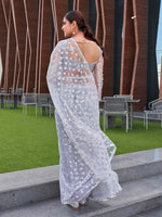 Thumbnail for Tikhi Imli Embellished Net Saree - Distacart