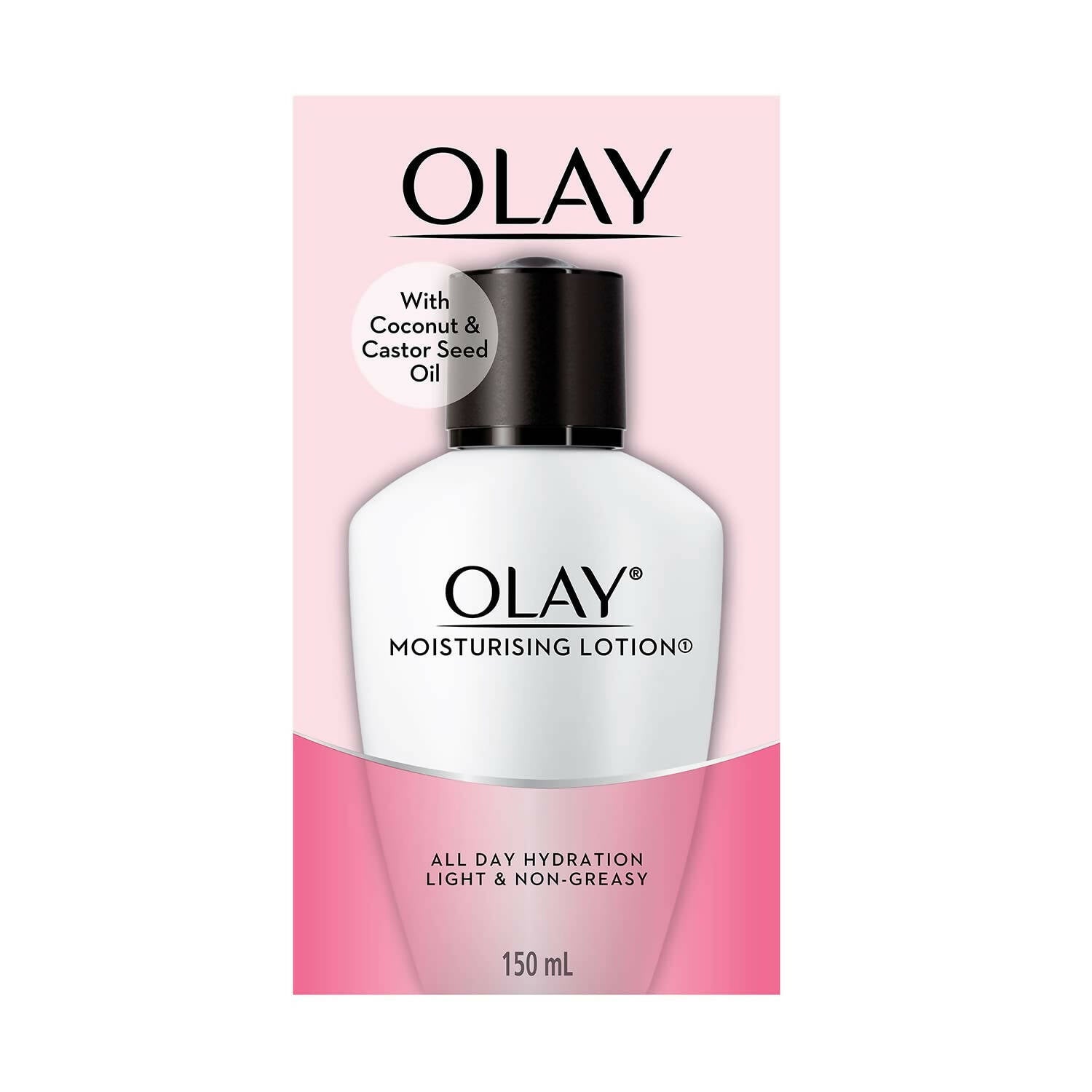 Olay Moisturising Lotion with Coconut, Caster Seed Oil, Glycerin - Distacart