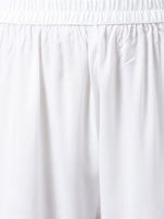 Thumbnail for Khushal K Women White Yoke Design Kurta with Palazzos & With Dupatta - Distacart