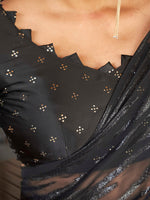 Thumbnail for Tikhi Imli Woven Design Satin Ready to Wear Saree - Distacart
