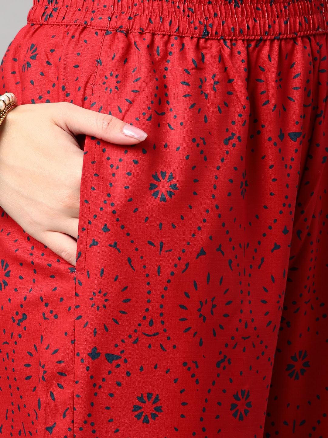 Kalini Women Floral Printed Kurta With Trousers & Dupatta - Distacart