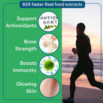 Thumbnail for Laurik Plant Based Vitamin C With Zinc Supplements Tablets For Men & Women | Maintain Energy Levels & Boost Immunity - Distacart