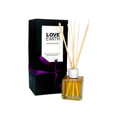 Love Earth Reed Diffuser- Orange - Distacart