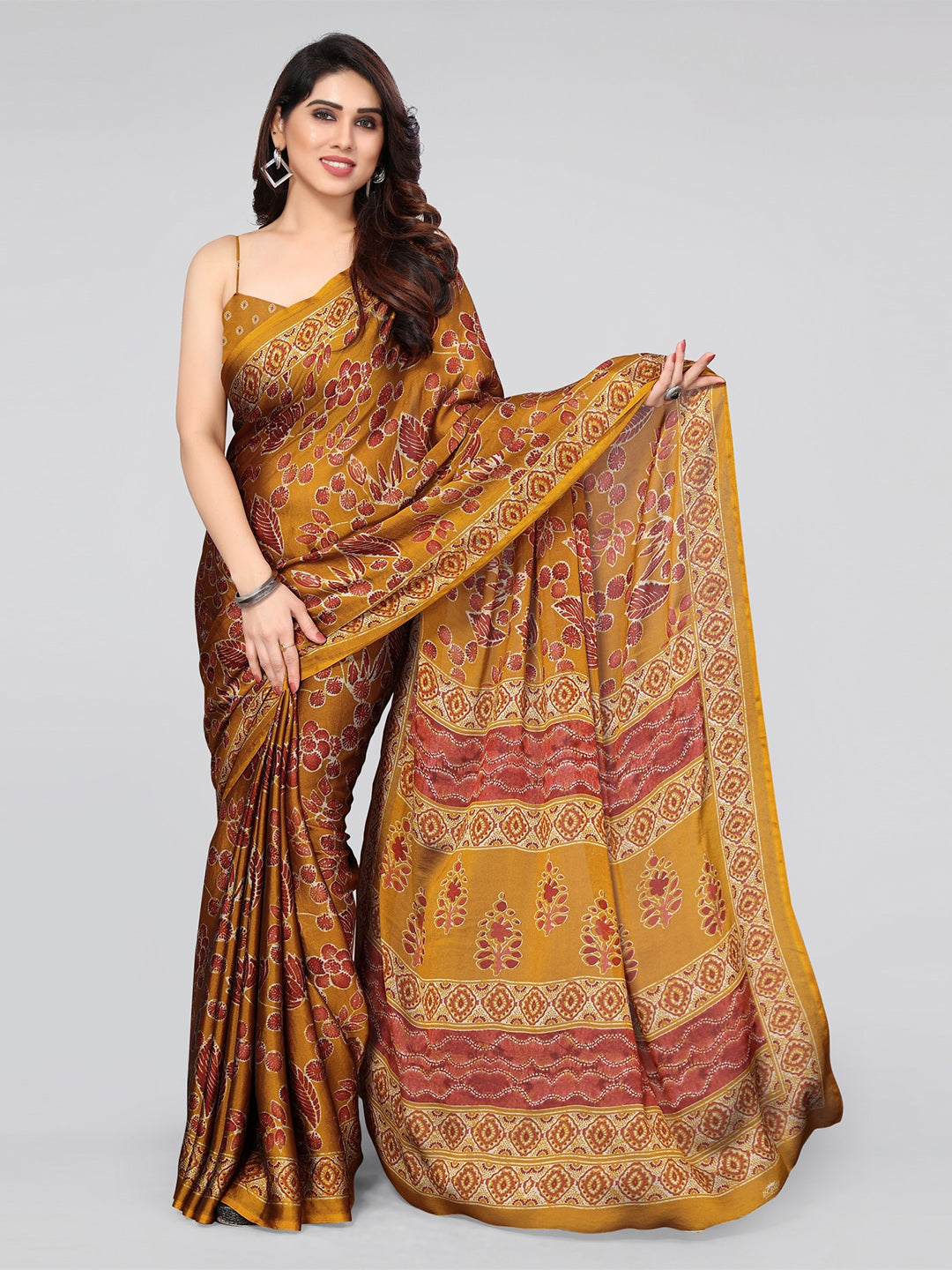 Kalini Floral Saree - Distacart