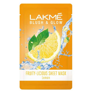 Lakme Blush And Glow Lemon Sheet Mask