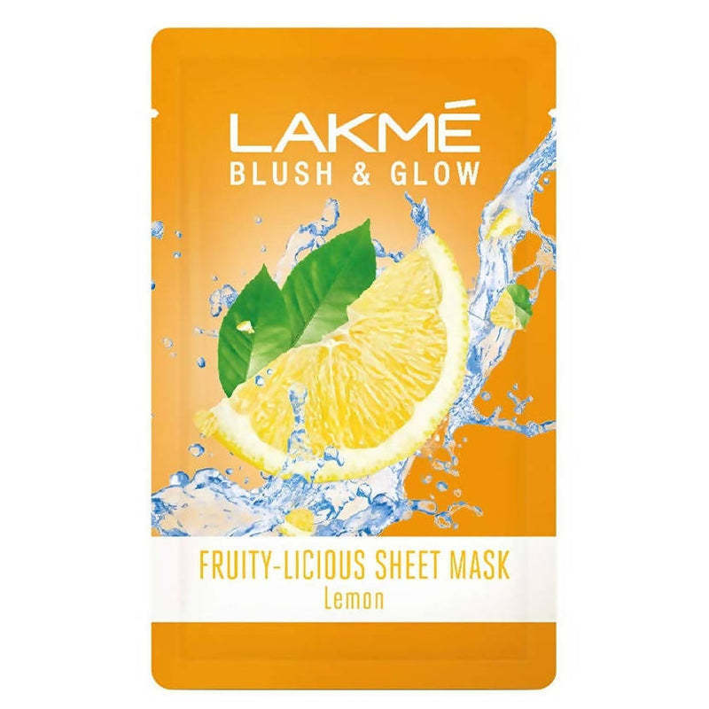 Lakme Blush And Glow Lemon Sheet Mask