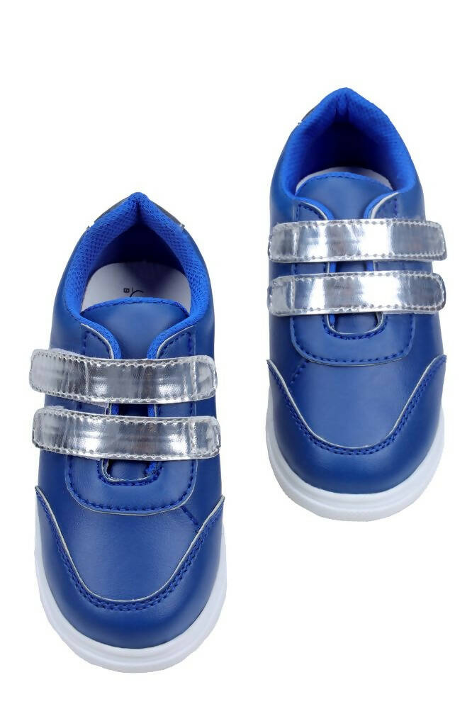 Tiny Bugs Unisex Double Strap Sneakers - Blue - Distacart