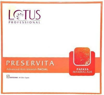 Lotus Professional Preservita Advanced Anti-Blemish Facial Kit-Papaya Marmalade - Distacart
