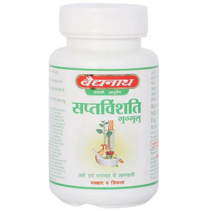 Baidyanath Jhansi Saptavinshati Guggulu - Distacart