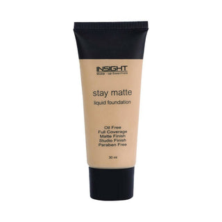 Insight Cosmetics Stay Matte Liquid Foundation - Soft Tan - Distacart
