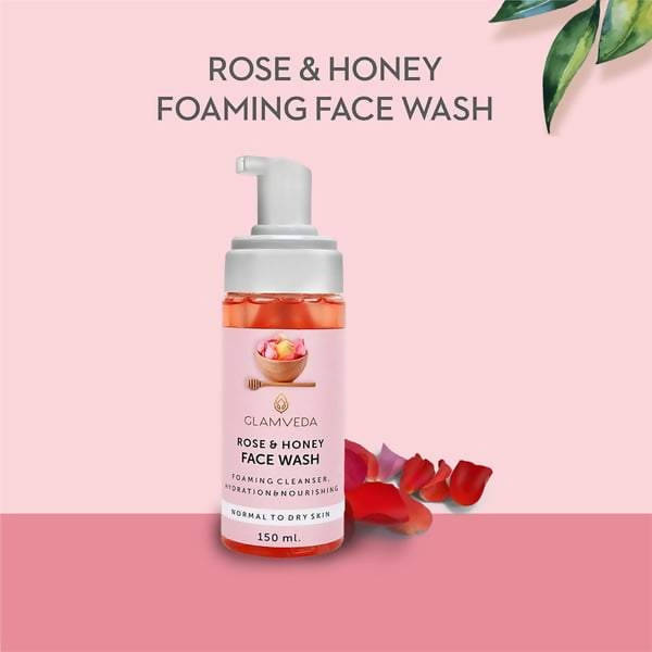 Glamveda Rose & Honey Hydrating Face Wash