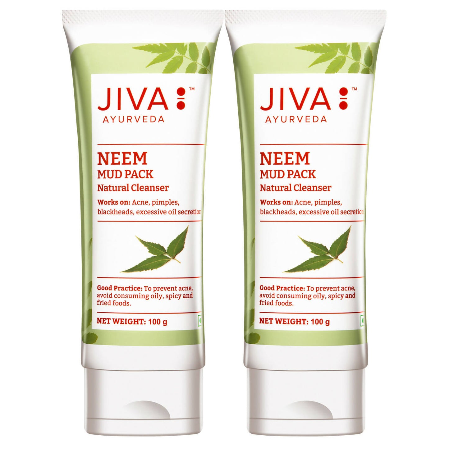 Jiva Ayurveda Neem Mud Pack - Distacart