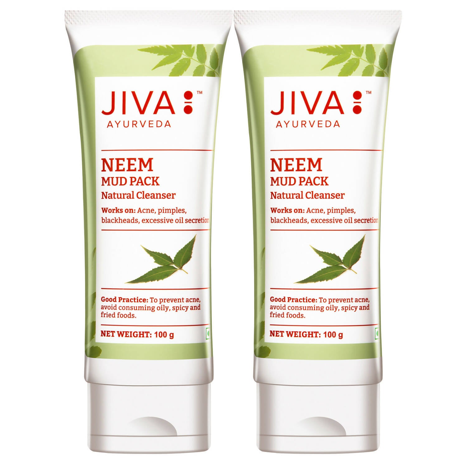 Jiva Ayurveda Neem Mud Pack - Distacart