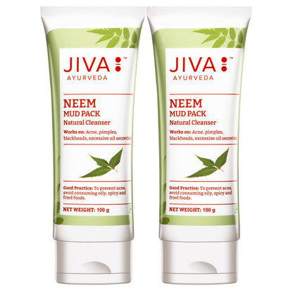 Jiva Ayurveda Neem Mud Pack - Distacart