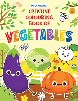 Dreamland Creative Colouring Book - Vegetables - Distacart