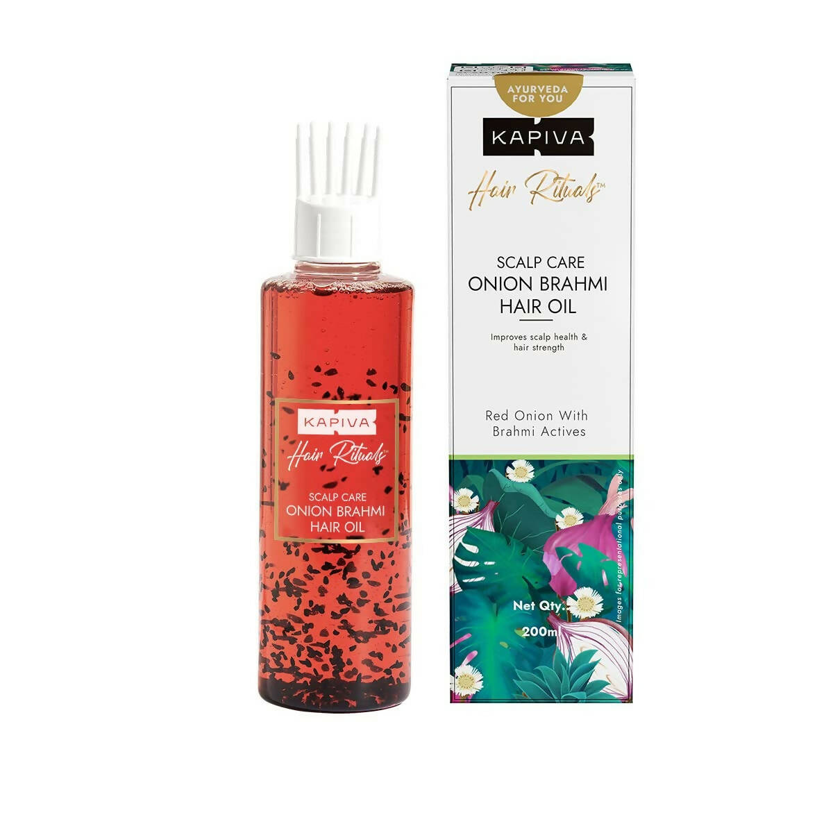 Kapiva Ayurveda Hair Rituals Onion Brahmi Hair Oil - Distacart