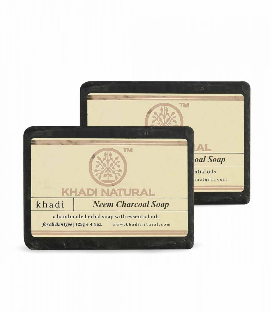 Khadi Natural Herbal Neem Charcoal Soap