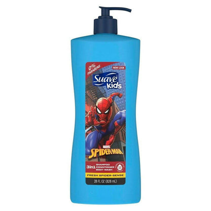 Suave Kids 3 in 1 Fresh Tear Free Shampoo Conditioner Body Wash - Distacart