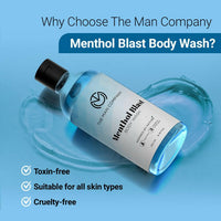 Thumbnail for The Man Company Menthol Blast Body Wash - Distacart