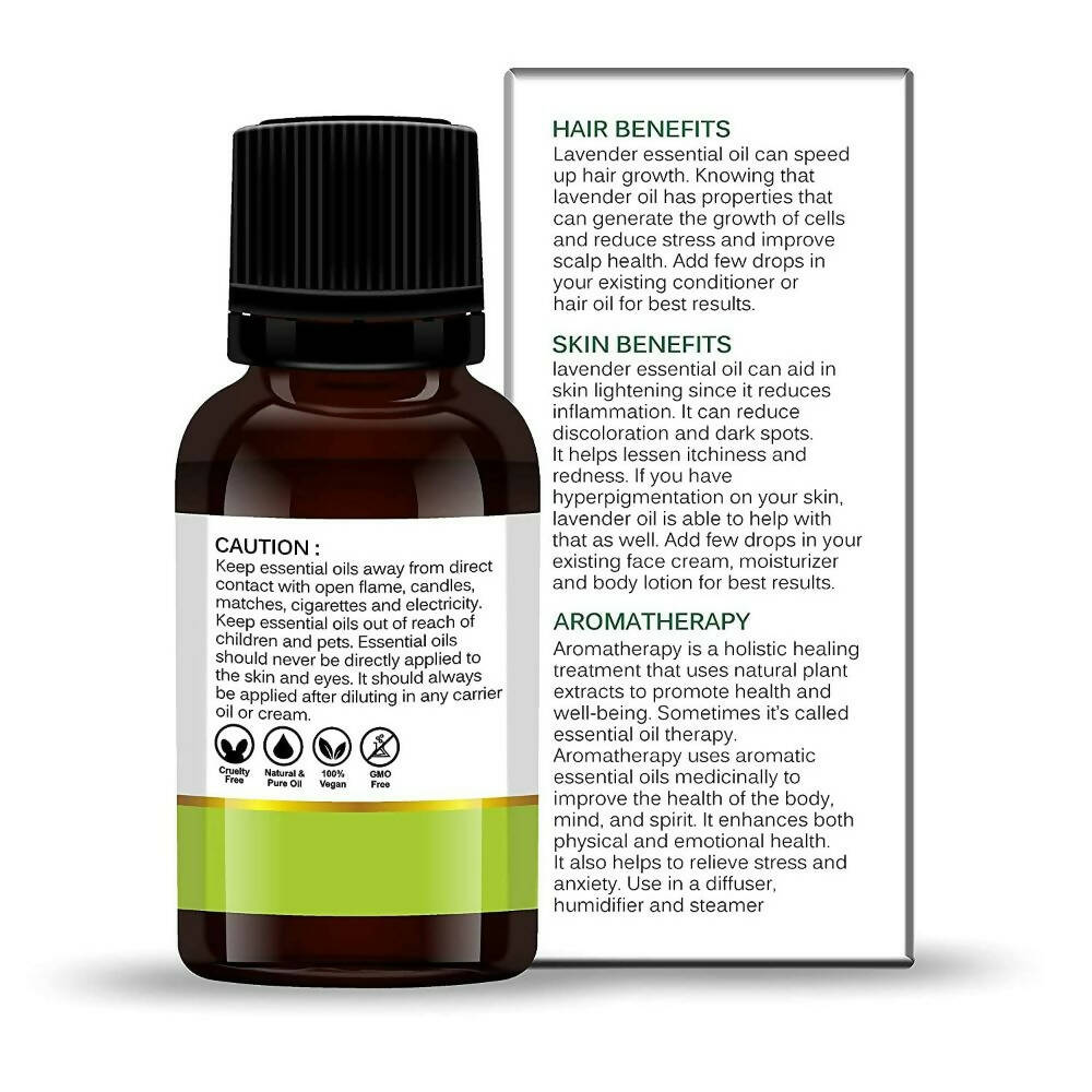 Vedic Naturals Lavender Essential Oil - Distacart