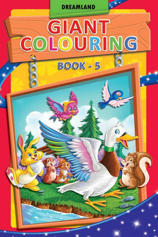Dreamland Giant Colouring Book - 5 - Distacart