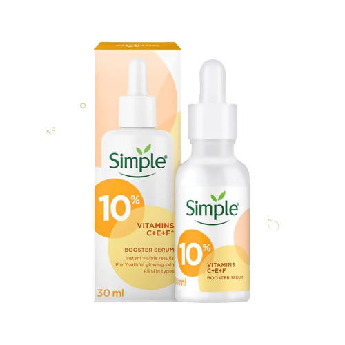 Simple 10% Vitamin C+E+F Booster Serum - Distacart