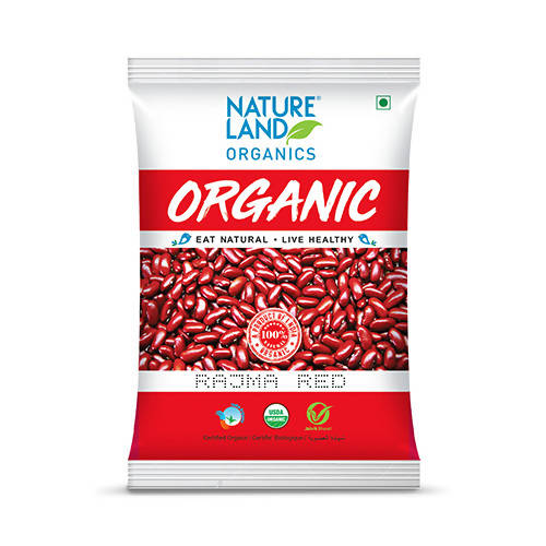 Nature Land Organics Rajma Red - Distacart