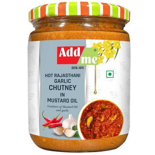 Add Me Hot Rajasthani Garlic Chutney In Mustard Oil - Distacart