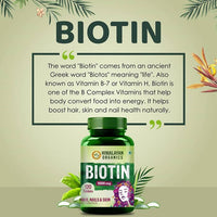 Thumbnail for Himalayan Organics Biotin 10,000 mcg 