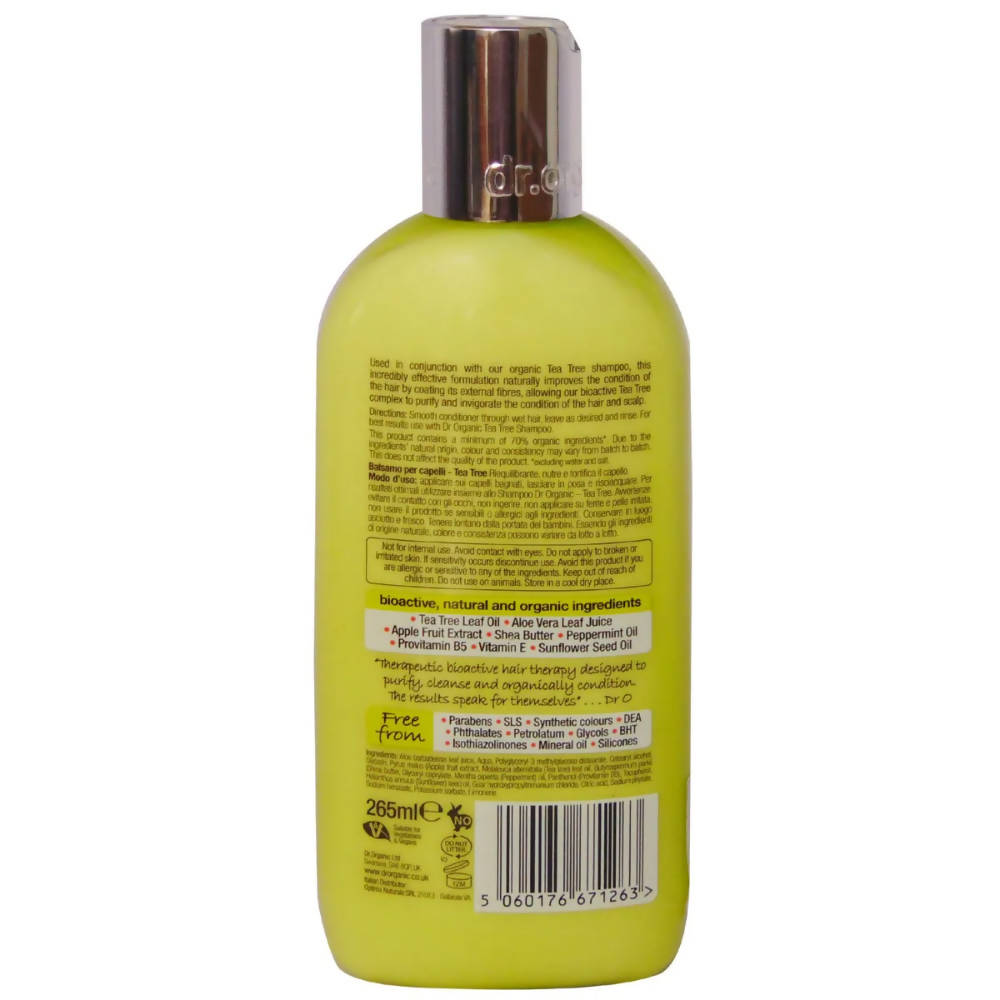 Dr.Organic Tea Tree Conditioner - Distacart