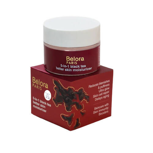 Belora Paris 5-in-1 Black Tea Better Skin Moisturizer - Distacart