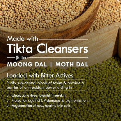Nat Habit Masoor Dal Tikta Face Wash - Distacart
