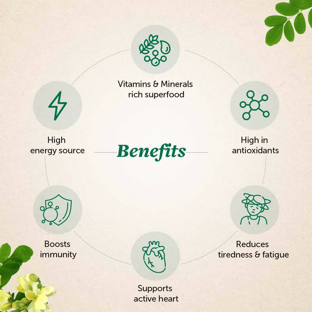 Neuherbs Organic Moringa Tablets - Distacart