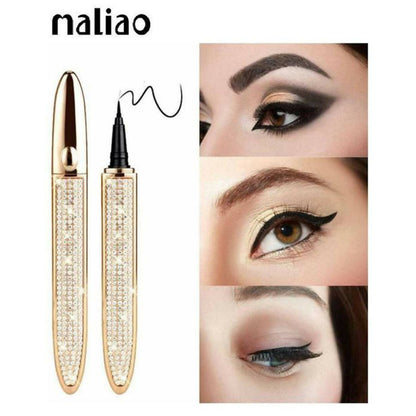 Maliao 24H Stay Waterproof Ultimate Black Liquid Eyeliner - Distacart