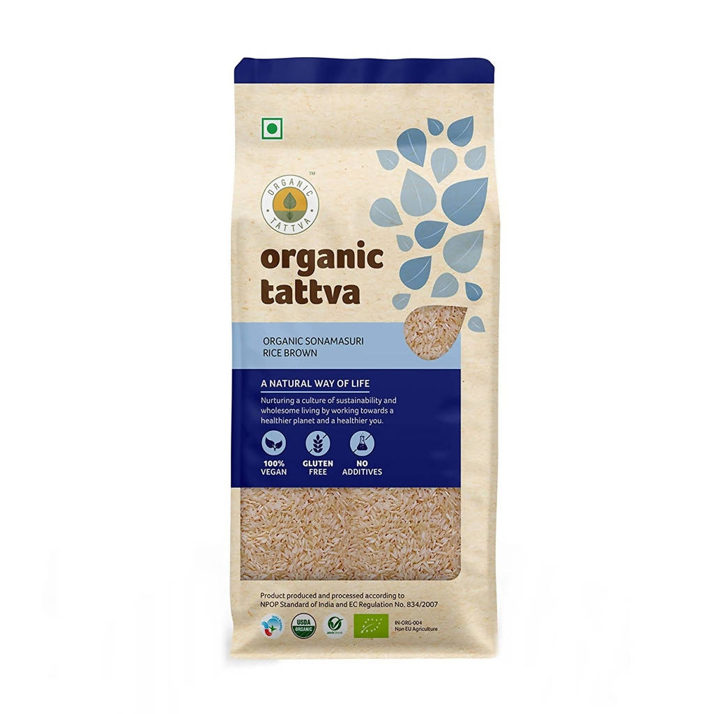 Organic Tattva Organic Sonamasuri Rice Brown