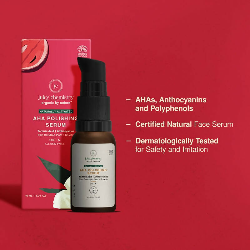 Juicy Chemistry Aha Polishing Serum - Distacart