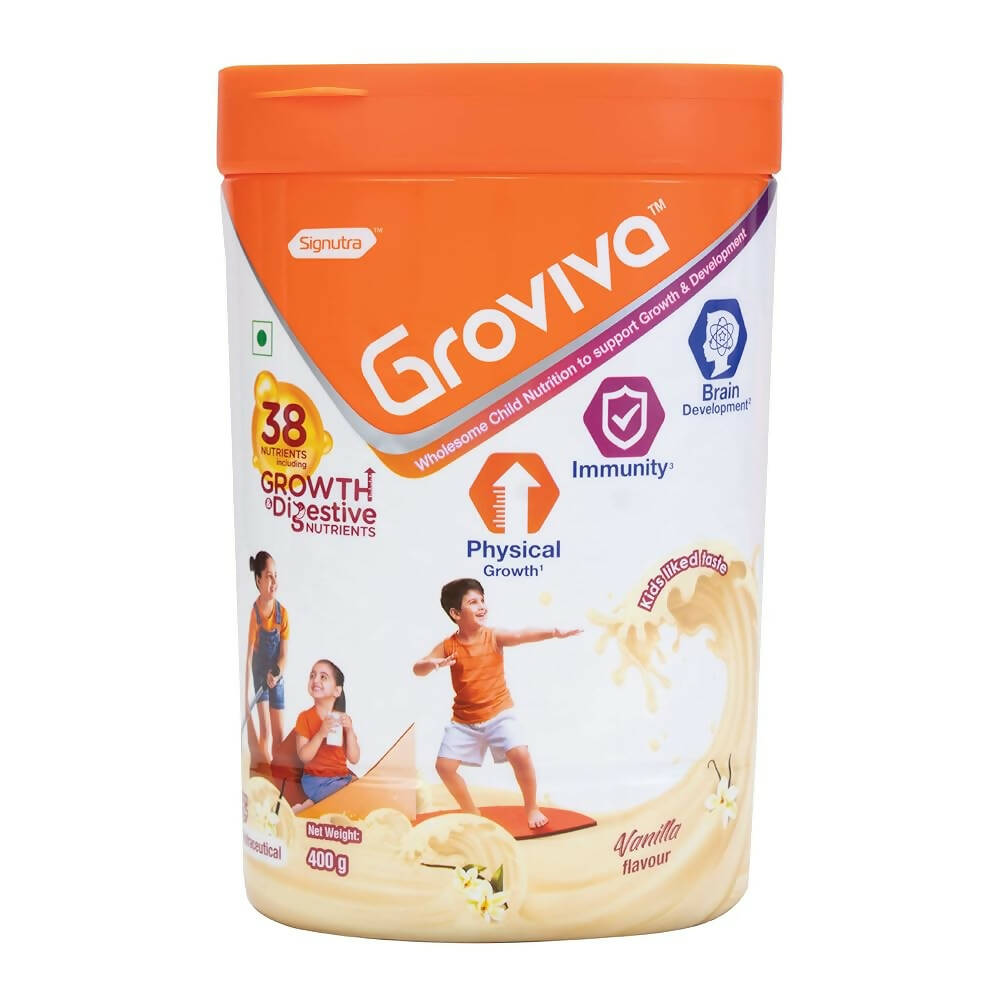 Groviva Child Nutrition Supplement - Vanilla - Distacart
