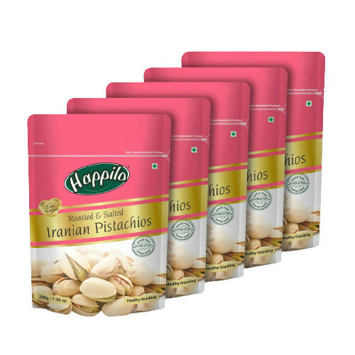 Happilo Premium Roasted & Salted Iranian Pistachios - Distacart
