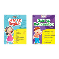 Thumbnail for Scholars Insights Gear Up English & Maths Grade 6 Books Set Of 2 Grammar Skills, Maths Logical Reasoning, Problem Solving Book| Ages 11-12 Years - Distacart