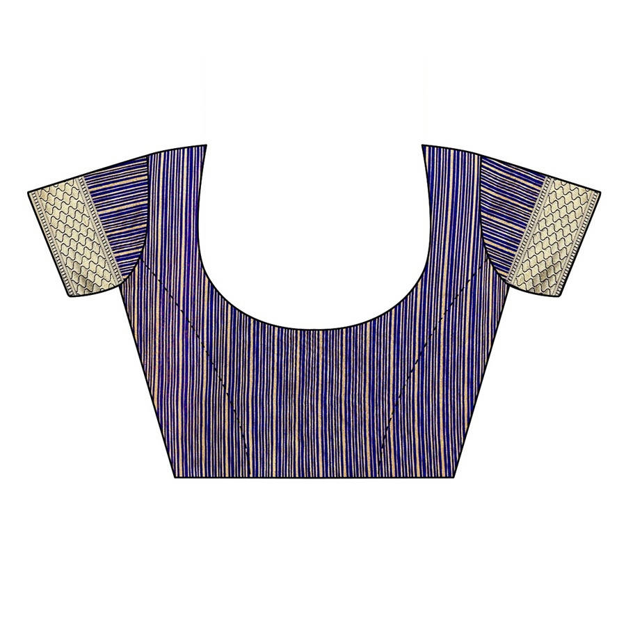 Vamika Banarasi Jacquard Weaving Yellow Saree (Dangal Yellow) Blouse