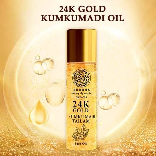 Buddha Natural 24k Gold Kumkumadi Oil - Distacart