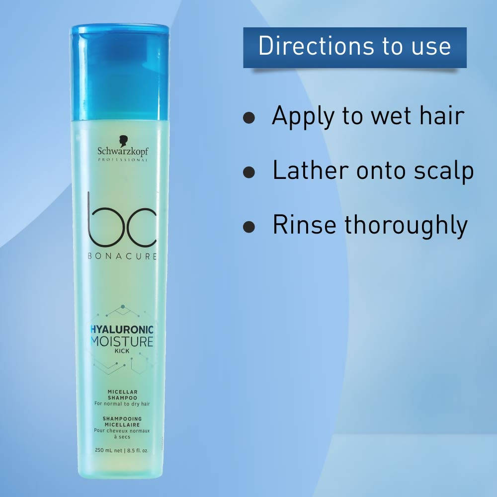 Schwarzkopf Professional BC Bonacure Hyaluronic Moisture Kick Micellar Shampoo 