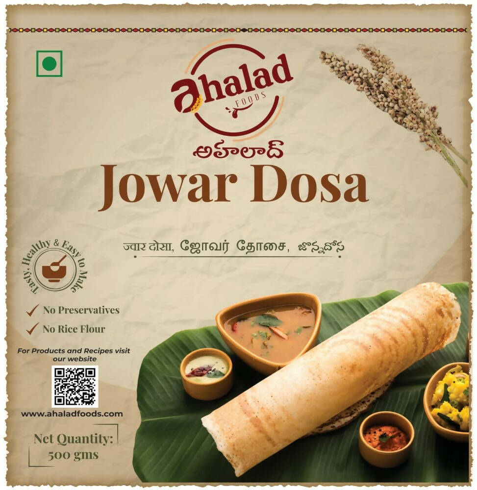 Ahalad Foods Jowar Dosa Mix - Distacart