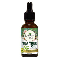 Thumbnail for Luxura Sciences Organic Tea Tree Essential Oil for Acne, Skin, Hair, Nail - Distacart