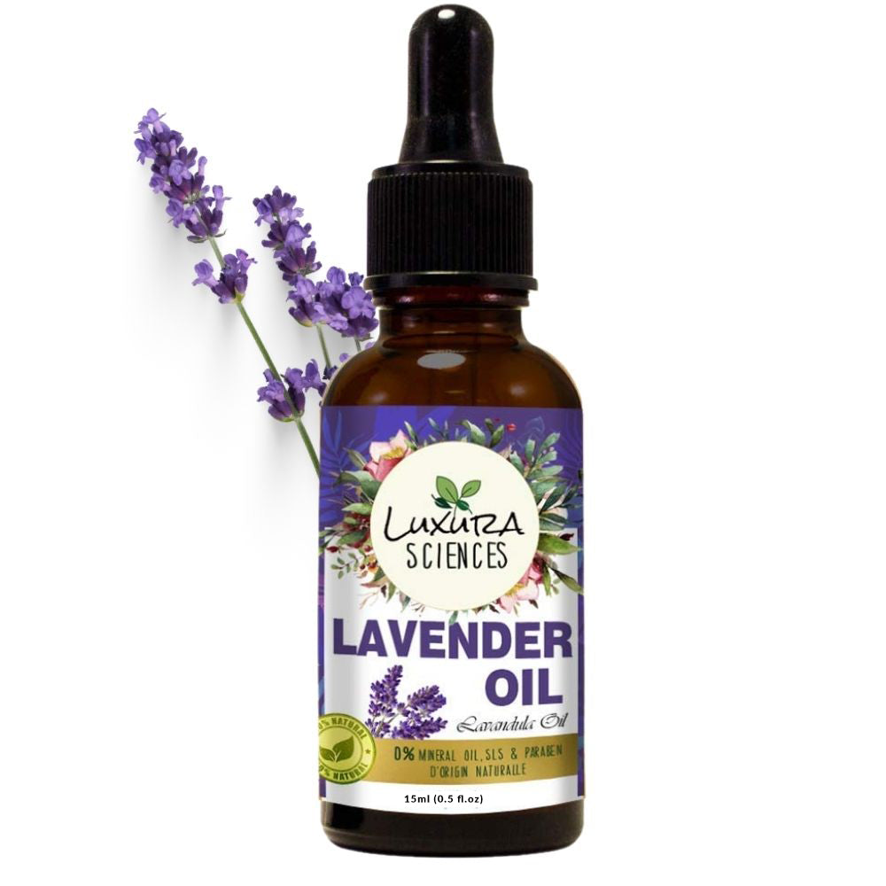 Luxura Sciences Pure and Natural Undiluted Therapeutic Grade Organic Lavender Essential Oil Perfect for Aromatherapy - Distacart