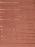Thumbnail for Saree Mall Brown Striped Satin Saree - Distacart